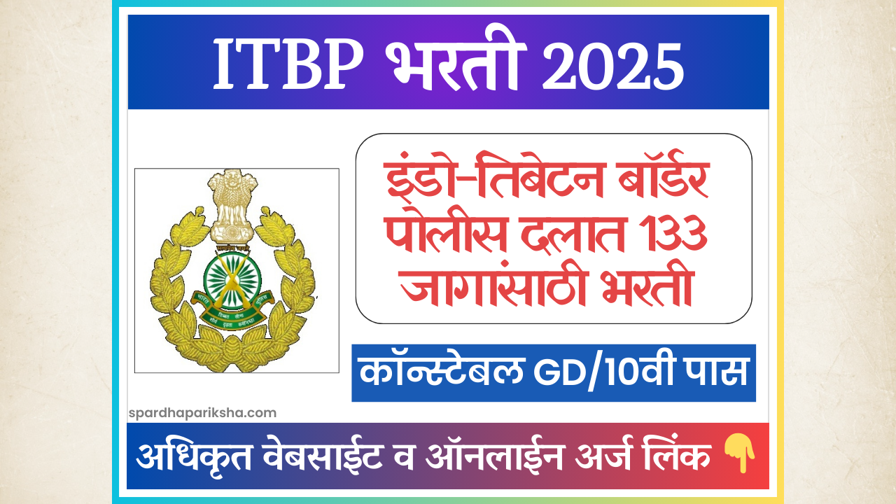 ITBP Sports Quota Bharti 2025